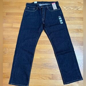 Men’s Levi’s straight jeans blue